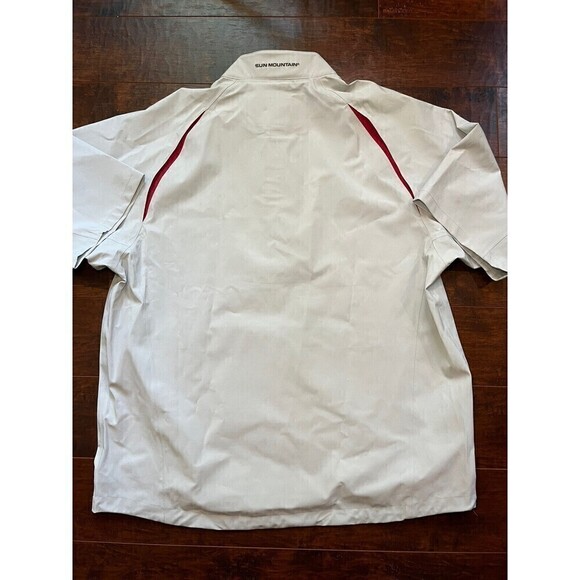 NWT Sun Mountain Waterproof Torrent LT Short Sleeve Pullover Mens Sz Large - Picture 7 of 7